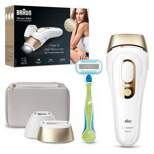 Braun IPL 5152 Long-lasting Hair Removal System for Women, Head-to-toe  Full Body