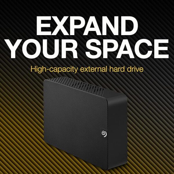 Seagate Expansion 18TB Desktop External HDD - USB 3.0 for Windows and Mac, Portable Hard Drive (STKP18000400) - Image 2