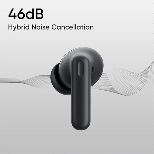 realme Buds T310 Truly Wireless in-Ear Earbuds with 46dB Hybrid ANC, 360° Spatial Audio, 12.4mm Dynamic Bass Driver - Image 6