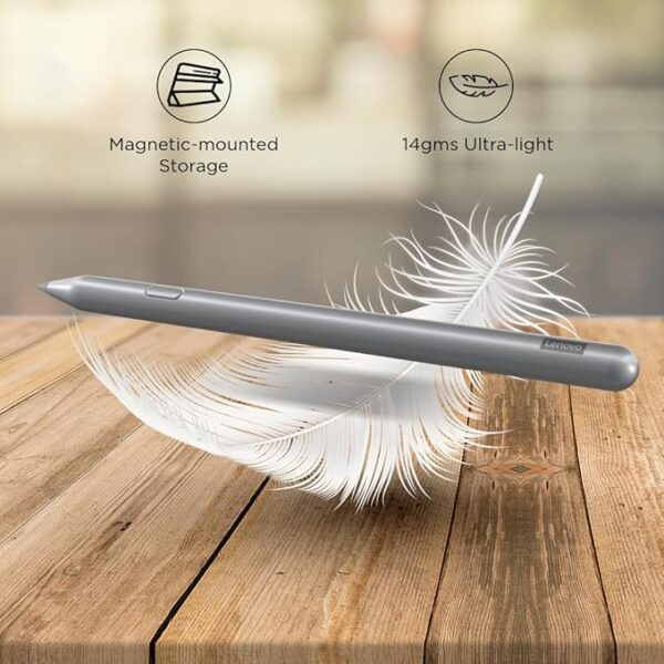 Lenovo Original Pen Plus for Tablet, Slim Design - Weighing Only 14 Grams,4096 Pressure Levels,80 Mah Battery - Image 2