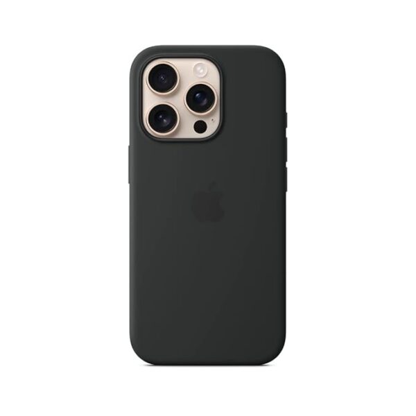 Apple iPhone 16 Pro Silicone Case with MagSafe - Black ​​​​​​​