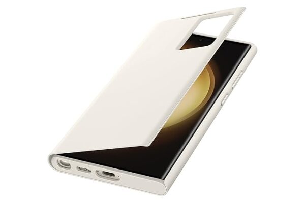 Samsung Galaxy S23 Ultra Smart Clear View Wallet Cover - All colors Available - Image 4