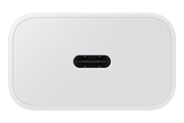 Samsung Original 25W Type-C Travel Adaptor Without Cable, White and Black - Image 4