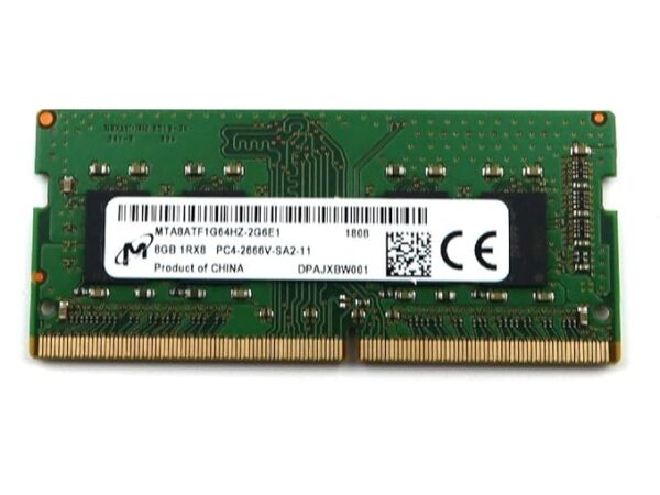 Micron MTA8ATF1G64HZ-2G6E1 8GB DDR4 2666MHz Memory Module - Memory Modules (8GB, 1x8GB, DDR4, 2666MHz, 260-pin SO-DIMM) - Image 3