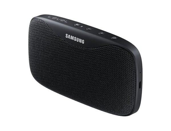 Samsung Level Box Slim EO-SG930CBEGIN Water Resistant Pocket Sized Bluetooth Speaker (Black)- NEW - Image 4