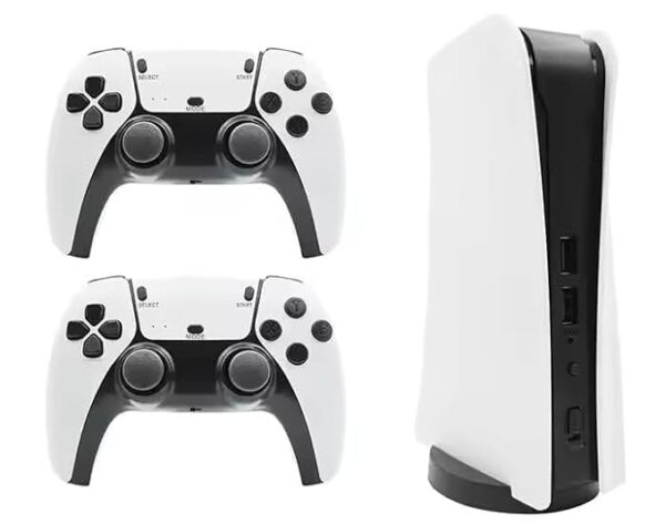 P15 Plus (M64) 4K Retro Gaming Console for TV – 15,000 Built-in Classic Games | Portable Plug & Play Game Box with 2 Wireless Controllers