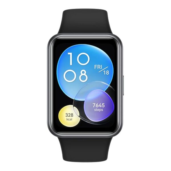 Huawei Watch Fit 2 Smartwatch, 44mm FullView AMOLED Display, Bluetooth Calling, Healthy Living Management, Up to 10-Day Battery Life, Fitness Tracking, Auto Spo2 Monitor, 5 ATM, Midnight Black - Image 2