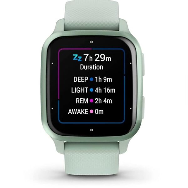 Garmin Venu Sq 2, GPS Smartwatch with Bright Touchscreen Display, Up to 6 Days of Battery Life, Metallic Mint - Image 3