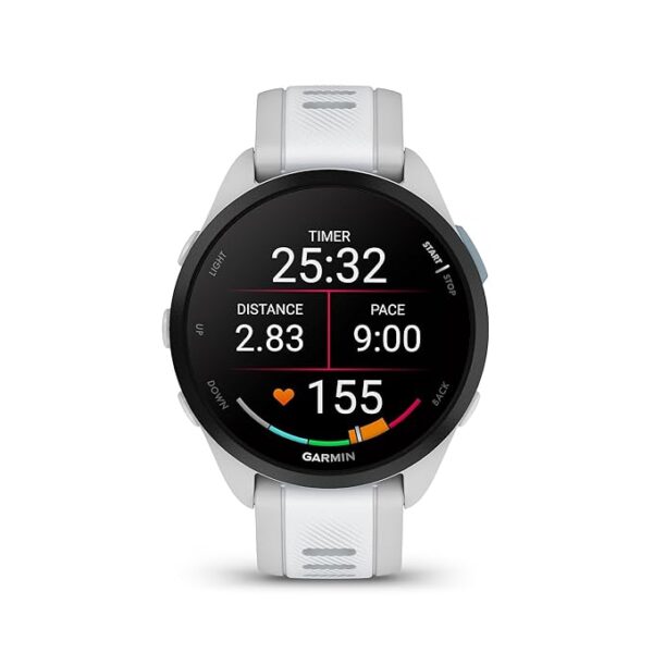 Garmin Forerunner 165, Easy to Use Lightweight GPS Running Smartwatch, AMOLED Touchscreen, Advanced Training, Insights and Features, Safety and Tracking Features, Up to 11 Days Battery Life - Image 2
