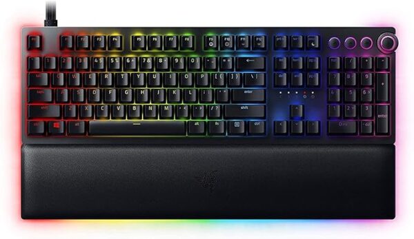 Razer Huntsman V2 - Optical Gaming Keyboard (Clicky Purple Switch) - US Layout