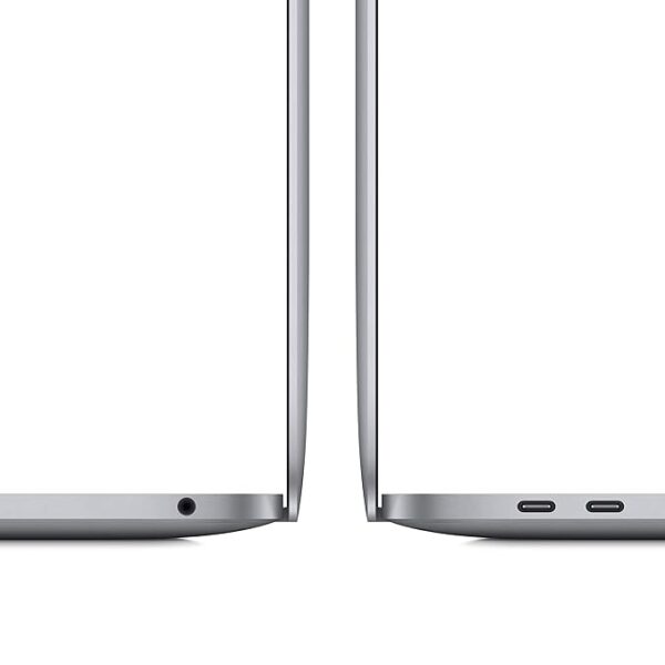 MacBook Pro 2020 (13.3-inch/33.78 cm, M1 chip with 8‑core CPU and 8‑core GPU, 8GB RAM, 256GB SSD) - Space Grey - Image 2
