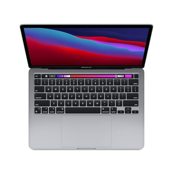 MacBook Pro 2020 (13.3-inch/33.78 cm, M1 chip with 8‑core CPU and 8‑core GPU, 8GB RAM, 256GB SSD) - Space Grey - Image 4