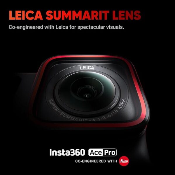 insta360 Ace Pro - 48 MP Waterproof Action Camera Co-Engineered with Leica, Flagship 1/1.3\" Sensor and AI Noise Reduction for Unbeatable Image Quality, 4K120fps, 2.4\" Flip Screen - Image 4