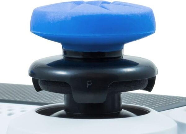 KontrolFreek FPS Freek Edge for PlayStation 4 (PS4) and PlayStation 5 (PS5) Controller | Performance Thumbsticks Covers Gaming Joystick | 1 High Convex Stick, 1 Convex Stick Lowered | Blue - Image 6