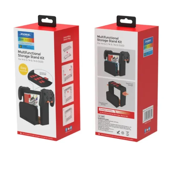 Nintendo Switch 2 Multifunctional Gaming Discs Storage Stand Kit Game Card Box Storage Controller Bracket Holder Stand - Image 4