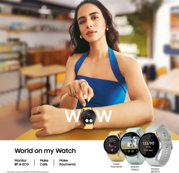 Samsung Watch6 LTE- 44mm, Sealed Pack - Image 3