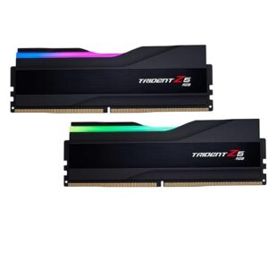 G.Skill Trident Z5 RGB 32GB (2 * 16GB) DDR5 6000 MHz CL36-36-36-96 1.35V Desktop Memory RAM - F5-6000J3636F16GX2-TZ5RK