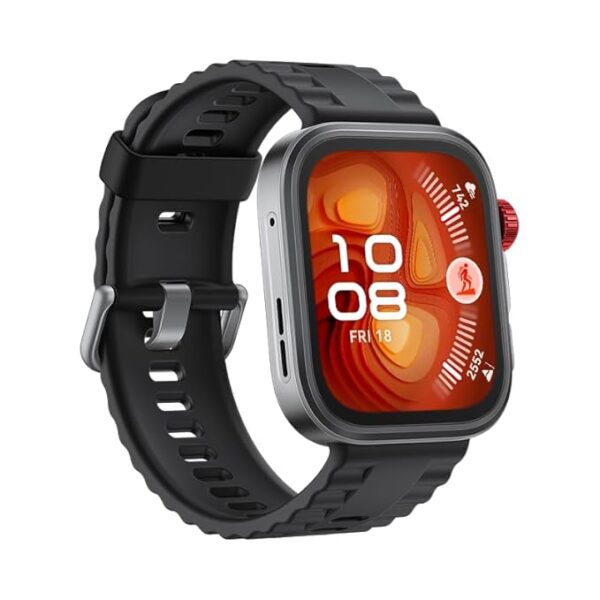 HUAWEI Watch FIT4 Pro Smartwatch, 1.82\" Sapphire Display Titanium Alloy Bezel, Up to 10-Day Battery Life, Dual Band GPS, Golf Courses map, 40 m Free Diving, Compatible with Android iOS, Black - Image 2