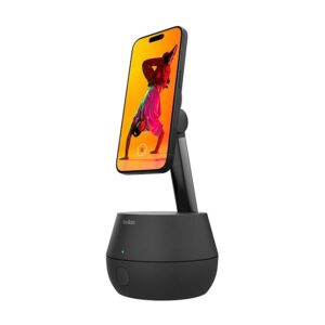 Belkin Wireless Charger Stand, Auto Face Tracking, Apple DockKit Certified, Tripod & MagSafe Compatible, No App Required, 360° Rotation, Influencer Content, Works w/FaceTime, YouTube, etc.