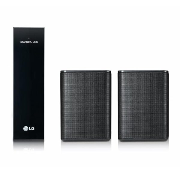 LG SPK8-S 2.0 Channel Sound Bar Wireless Rear Speaker Kit compatibel with SN10YG, SN9YG, SN8YG, GX, SN7Y, SN6Y, SN5Y, SP9YA, SP8YA, G1, SPD7Y, SP7Y (Black)