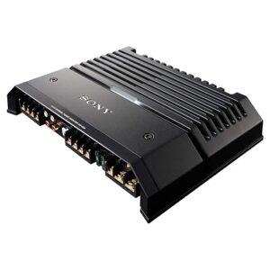 Sony Car Amplifier XM-GS4 4 Channel / 3 Channel / 2 Channel Amplifier (Black), Rated Power: 4ohm - 70W x 4, 4ohmBTL - 160W x 2, 2ohm - 80W x 4