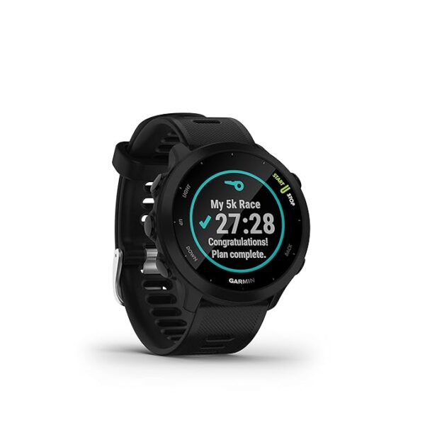 GARMIN Forerunner 55, GPS Running Watch with Daily Suggested Workouts, Up to 2 Weeks of Battery Life (Black) - Image 3