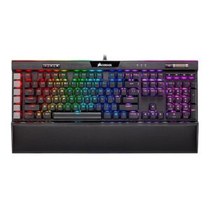 Corsair K95 RGB Platinum Mx Speed RGB Led Backlit Mechanical Gaming Keyboard, Wired