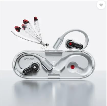 Nothing Ear (Open)|Open Sound Technology|Dual Mics|14.2mm Dynamic Driver|30Hrs Bluetooth (White, True Wireless) - Image 3