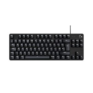 Logitech G413 Tkl Se Wired Mechanical Gaming Keyboard - Compact Backlit Keyboard with Tactile Mechanical Switches, Anti-Ghosting, Compatible for Windows, Macos - Black