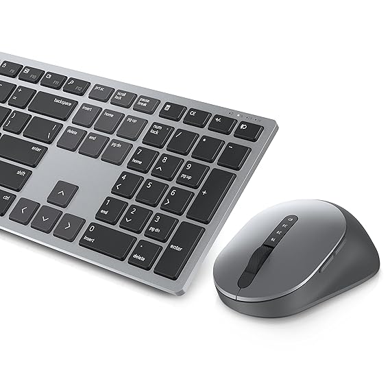 Dell KM7321W Multi-Device Wireless (RF/Bluetooth) Keyboard and Mouse Combo with Programmable Keys and Mouse Buttons, up to 36 Month Battery Life, 3Y Advance Exchange Warranty - Titan Grey - Image 4
