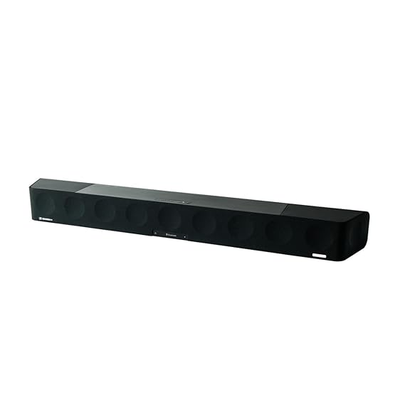 Sennheiser AMBEO Soundbar Max - 500 Watts Sound Bar for TV with Built in Subwoofer (13 Speakers) - 5.1.4 Channel with Dolby Atmos & Alexa Built-in, Designed in Germany