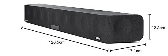 Sennheiser AMBEO Soundbar Max - 500 Watts Sound Bar for TV with Built in Subwoofer (13 Speakers) - 5.1.4 Channel with Dolby Atmos & Alexa Built-in, Designed in Germany - Image 6