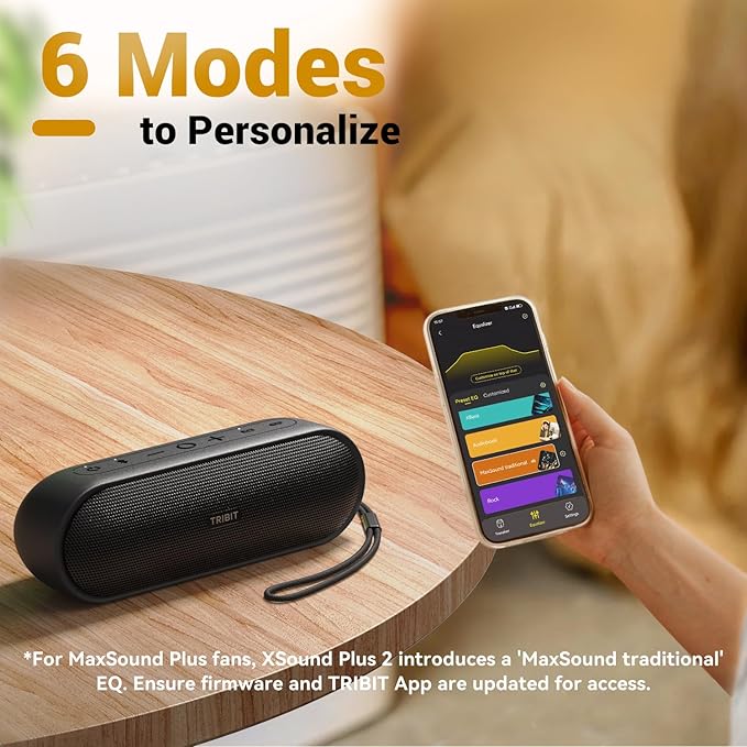 Tribit XSound Plus 2 30W 5.3 Bluetooth Wireless Speakers,Powerful Louder Stereo Sound with Bass-Enhanced XBass Function,24H Playtime,IPX7 Waterproof,Built in Mic,150ft BT Range - Sealed Pack - Image 5