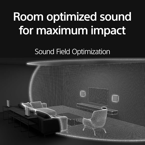 Sony Bravia Theatre Quad (HT-A9M2) Premium Soundbar System with 360 SSM, Wireless Multi Dimensional Surround Sound (IMAX, Dolby Atmos/DTSx,360 RA, Voice Zoom3, 8K/4K HDR), Grey - Image 4