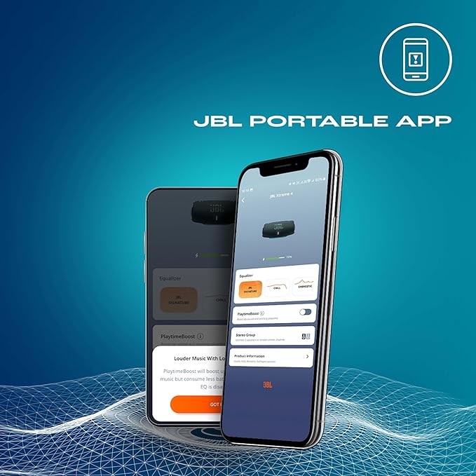 JBL Xtreme 4 Portable Bluetooth Speaker, ProSound with Powerful Bass Radiators, AI Sound Boost, Built-in Powerbank, Multispeaker Connection by Auracast, IP67, Replacable Battery, Fast Charging (Black) - Image 5