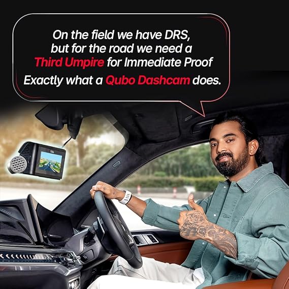 Qubo Car Dash Camera Pro (with GPS Logger) Dash Cam | from Hero Group | Made in India | Full HD 1080p | Wide Angle View | G-Sensor | Wi-Fi | Emergency Recording | Supports Up to 256 GB SD Card - Image 3