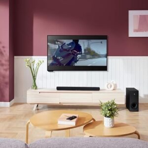Yamaha SR-B40A Dolby Atmos Sound Bar with Wireless Subwoofer (Black)