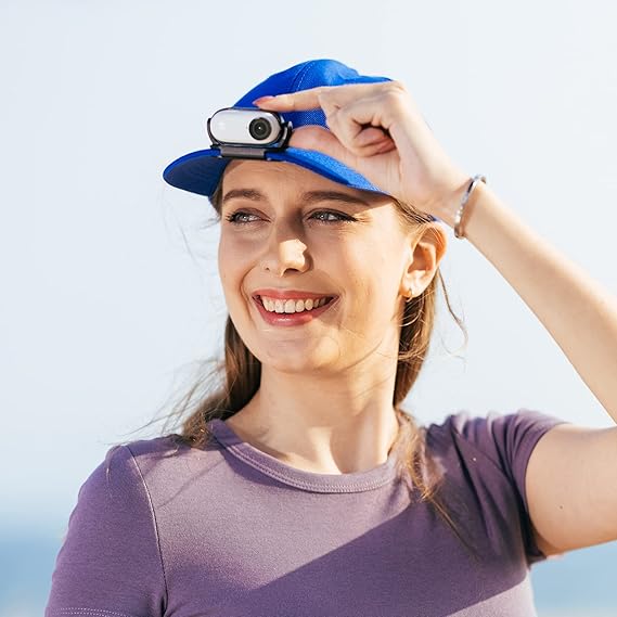 Insta360 GO 2 – Small Action Camera, Weighs 1 oz, Waterproof, Stabilization, POV Capture, 1/2.3\" Sensor, with Charge Case and Wearable Camera Accessories for Travel, Sports, Vlog, Selfie Stick Kit - Image 7