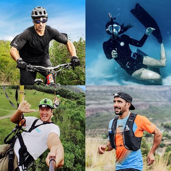 Insta360 GO 2 – Small Action Camera, Weighs 1 oz, Waterproof, Stabilization, POV Capture, 1/2.3\" Sensor, with Charge Case and Wearable Camera Accessories for Travel, Sports, Vlog, Selfie Stick Kit - Image 5