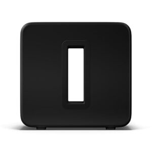 Sonos Sub 4 | Wireless Subwoofer with Powerful Bass for Immersive Entertainment - Black