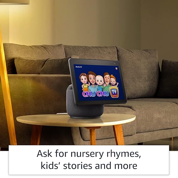 Amazon Echo Show 10 - Premium smart speaker with 10.1\" HD screen, 13 MP camera, Bluetooth and Alexa (Black) - Image 5