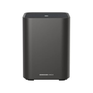 Sennheiser AMBEO Sub for TV&Music- Immersive 3D Surround Sound-Thundering Deep Bass Down to 27 Hz - 8\" Subwoofer with a Class D Amplifier - Compatible with AMBEO Soundbar Family. 2 Years Warranty