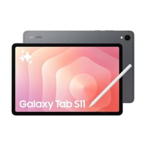 Samsung Galaxy Tab S11 with AI, Hexagonal S-Pen in-Box, 27.8 cm (11 Inch) Dynamic AMOLED 2X Display, 120Hz Refresh Rate, Pre Loaded Pro Apps, 12GB RAM, 128GB Storage, Wi-Fi Tablet