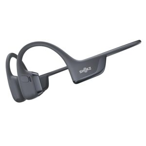 SHOKZ Openrun Pro 2 Bone Conduction Sports Headphones, Open Ear Wireless Earphones with Bluetooth 5.3, Noise Cancelling Mics, IP55 Waterproof, 12H Playtime for Running, USB-C Quick Charge (Black)