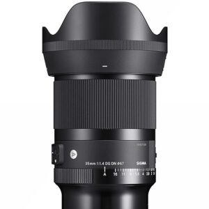 Sigma 35mm f/1.4 DG DN Art Lens for Sony E Mount Mirrorless Cameras (303965) (Black)