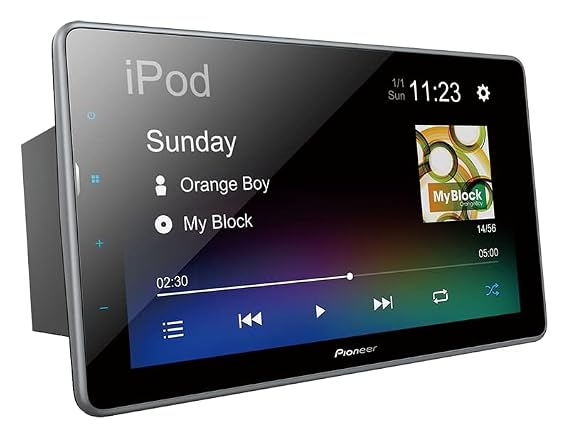 Pioneer DMH-AF555BT 9 inch Large Capacitive Touch Screen ,Seamless Smartphone Mirroring with WebLink Cast - Image 3