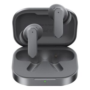 realme Buds Air 8,11mm+6mm Dual Dynamic Bass Drivers,58Hrs Playtime, 55dB ANC,6 Mic ENC, 45ms Low Latency, 360° Spatial Audio, Hi-Res LHDC, IP55 Dust & Water Resistant, BT V5.4 (Master Grey)
